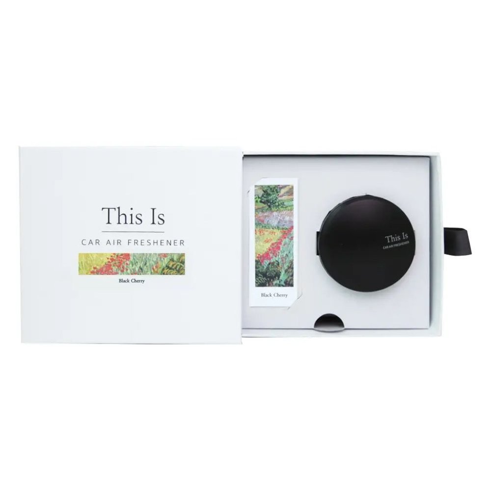 This Is Black Car Vent Clip On Air Freshener Scent Gift Set